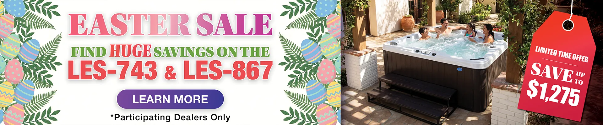 Calspas hot tub being used in a family setting - Hoboke