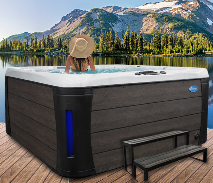 Calspas hot tub being used in a family setting - hot tubs spas for sale Hoboke